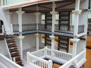 Architectural scale dollhouses for hobbyists